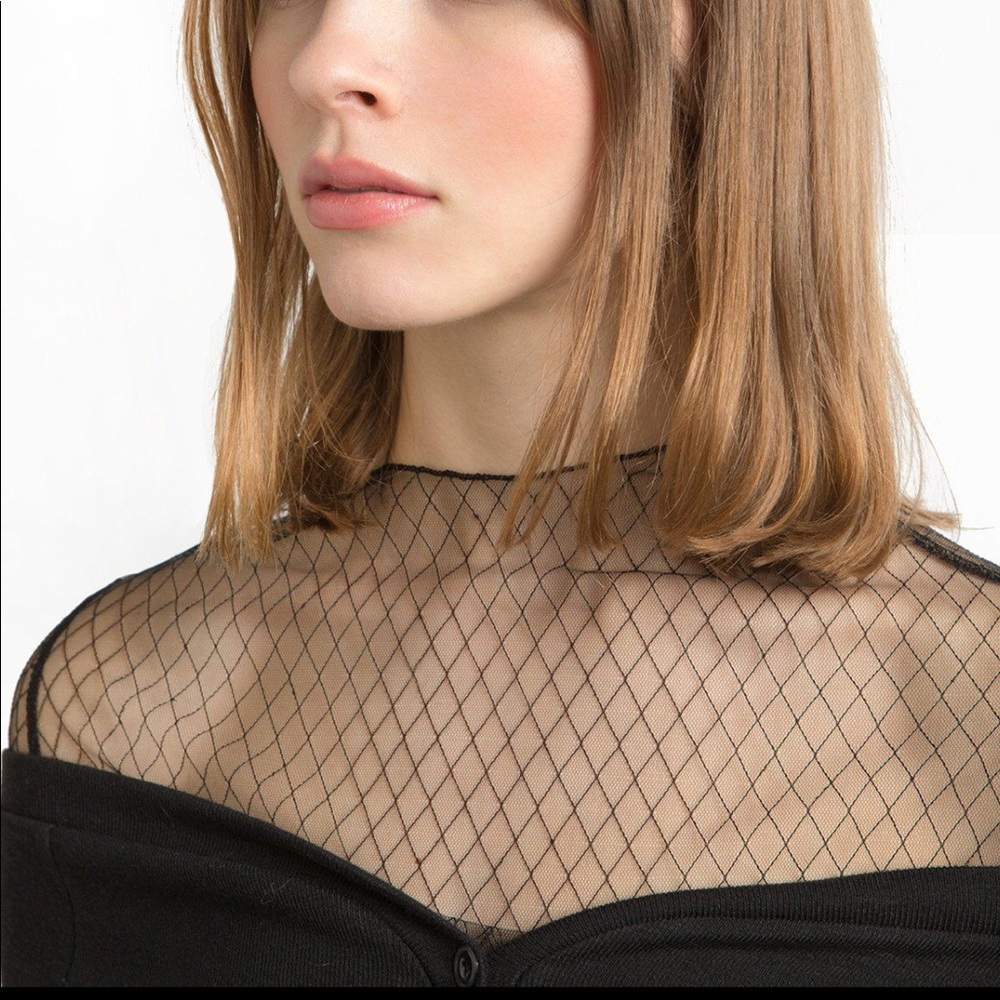 Pixie Market Fishnet top